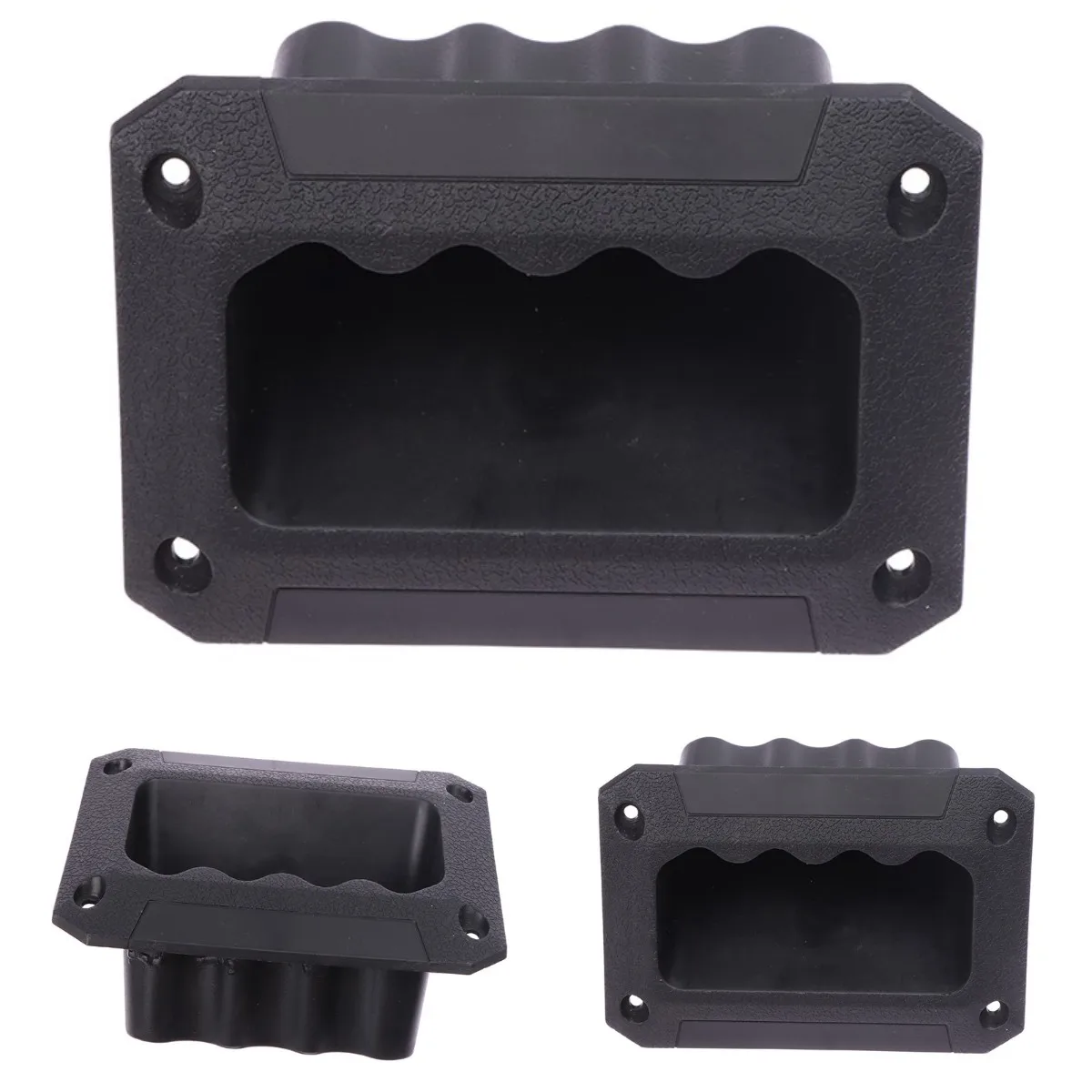 1PC New Black Plastic Speaker Side Handle For Cupboards Amplifier Speaker Case Guitar Replacement Side Durable Sound Handle