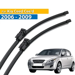 Erick's Wiper LHD Front Wiper Blades For Kia Ceed Cee'd 2006 - 2009 Windshield Windscreen Clean Window Rain Brushes 24''+18''