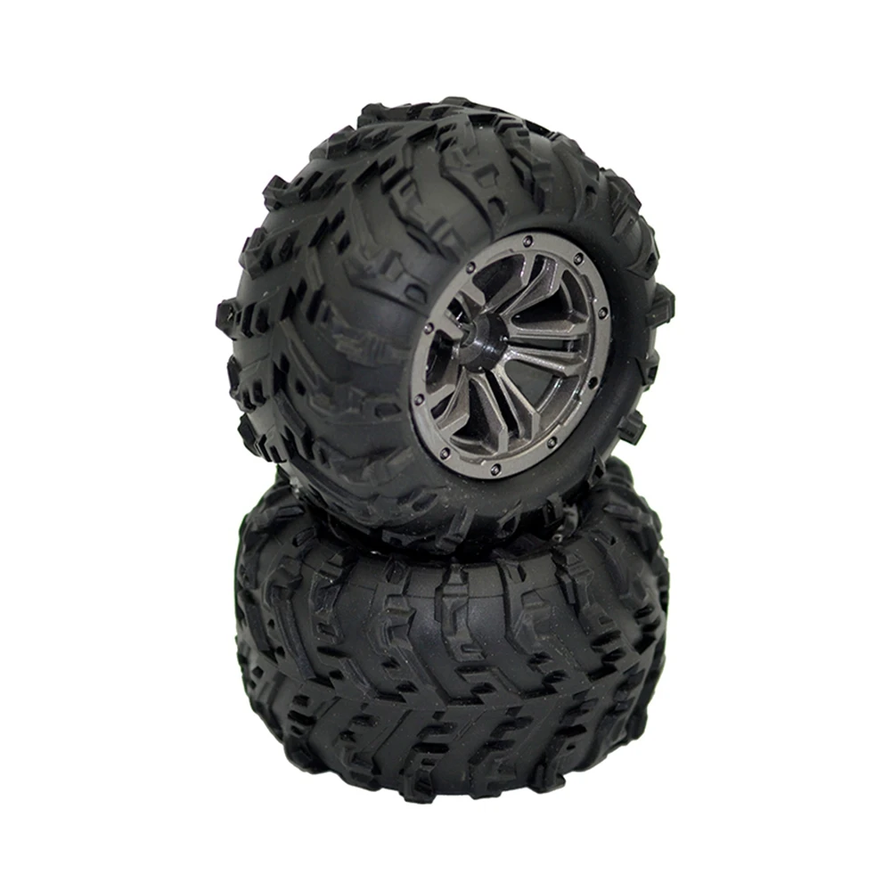

B87B-4 Pcs Wheel Tire Tyre 45-ZJ03 For XLH Xinlehong 9145 Hosim 9145 1/20 Truck RC Car Spare Parts Accessories
