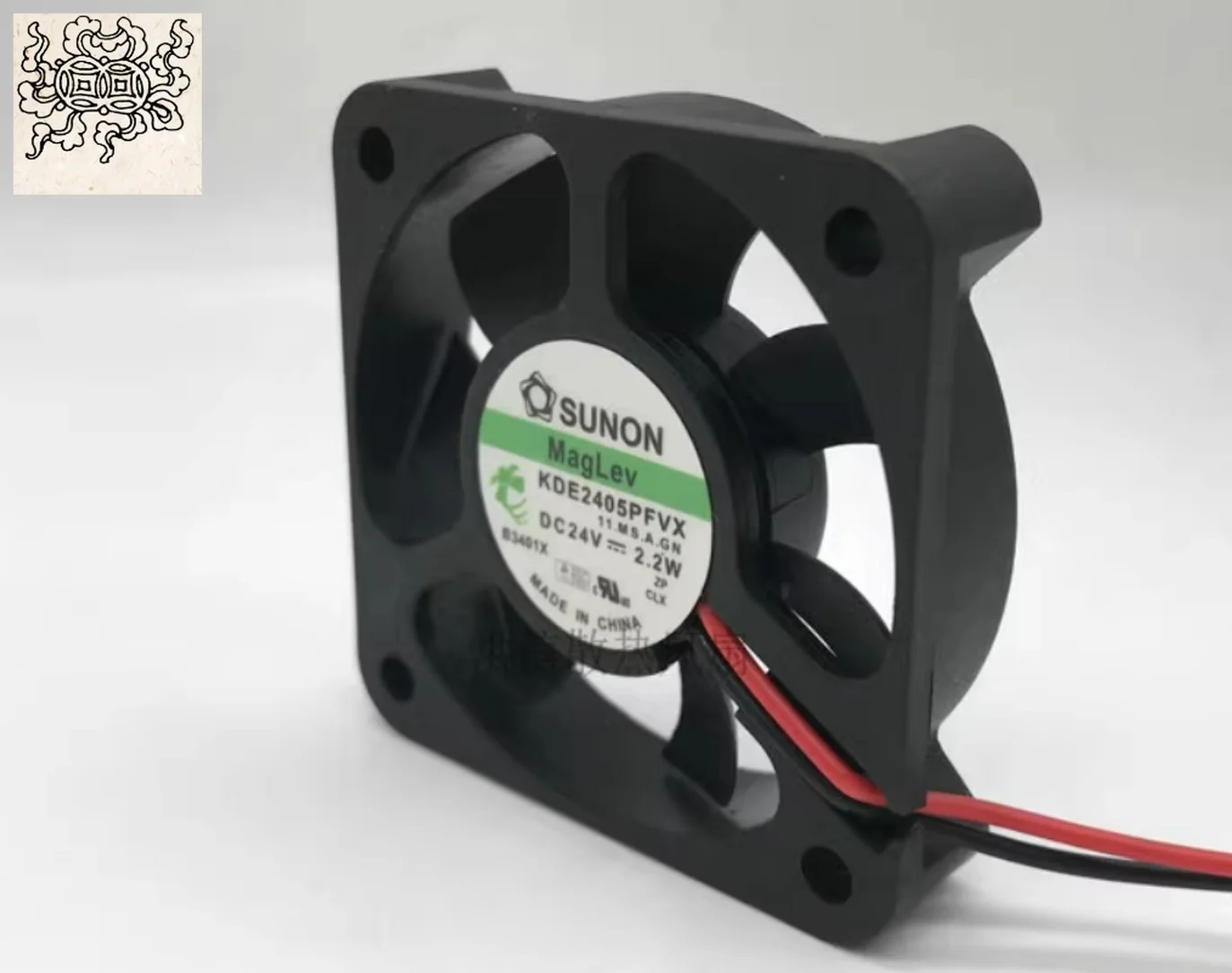 JFG ForSUNON 5CM KDE2405PFVX 5010 24V 2.2W 5CM 2-wire Inverter Fan
