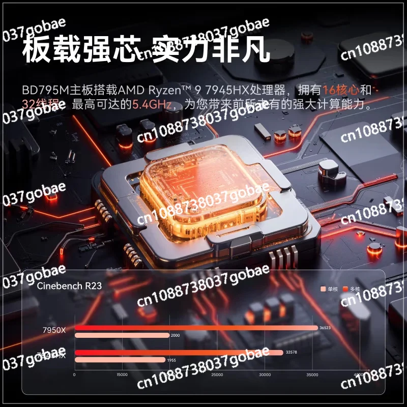 795M main board R9-7945HX high performance CPU set computer i SE mini host M-ATX