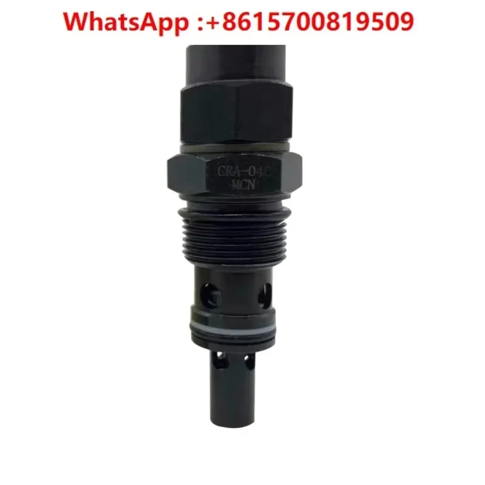 

Threaded cartridge relief valve CRA-04C CRA-04B CRA-04A pressure adjustment control valve