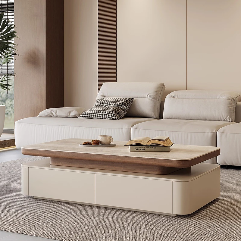 

French Classic Coffee Table Vintage Elegant Premium Minimalist Coffee Table Aesthetic Durable Meubles De Maison Furniture Home