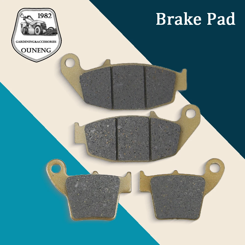 

For Honda CRF 250R 450R 250X 450X 250RX 450RX 450RL 450RS 2002-2022 CR125 CR250 2002-2007 Motorcycle Front Rear Brake Pads