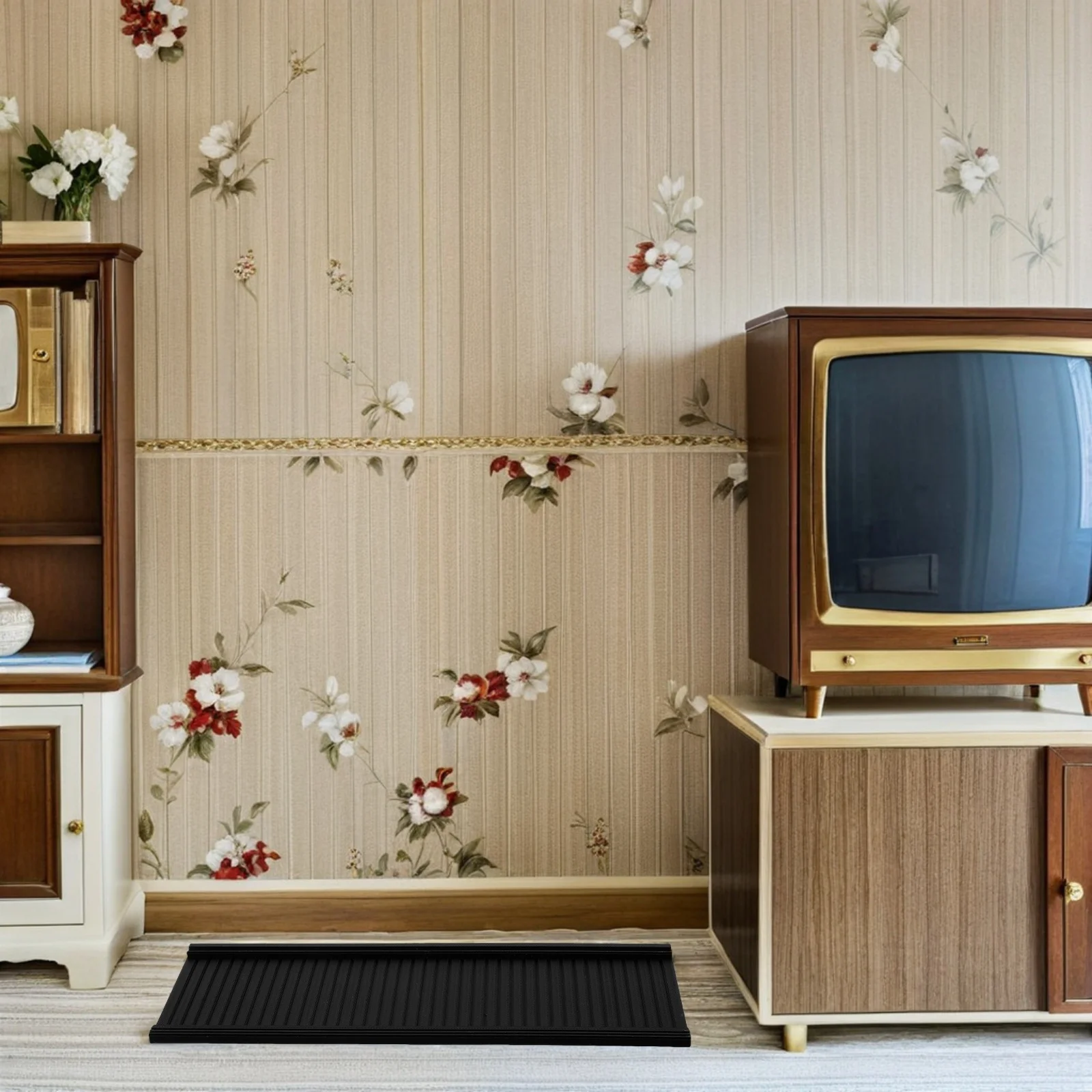 

1pcs Miniature Wall Panel Plastic Dollhouse Interior Paneling For Bedroom Living Room Lightweight Diy Dollhouse Building