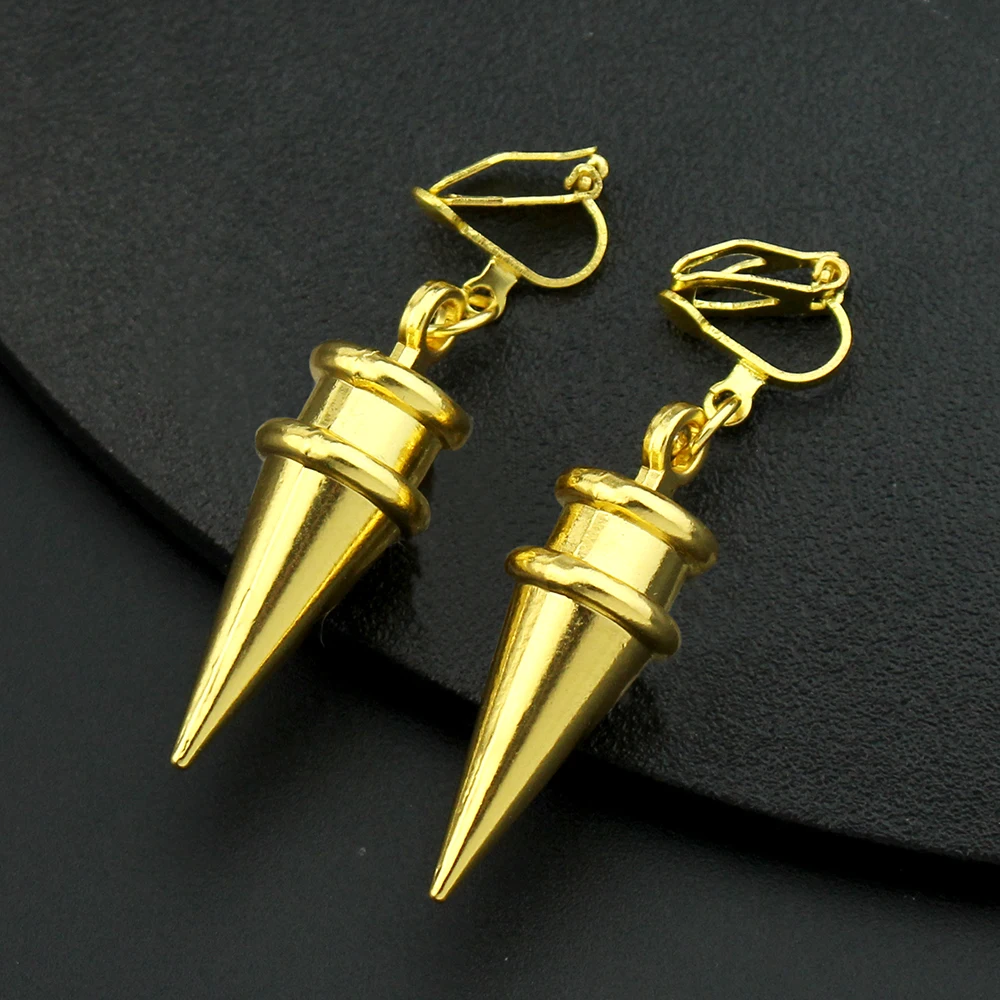Yor Forger Cosplay Ear Clips Anime SPY×FAMILY Drop Earrings for Women Men Jewelry Accessories Prop Gift