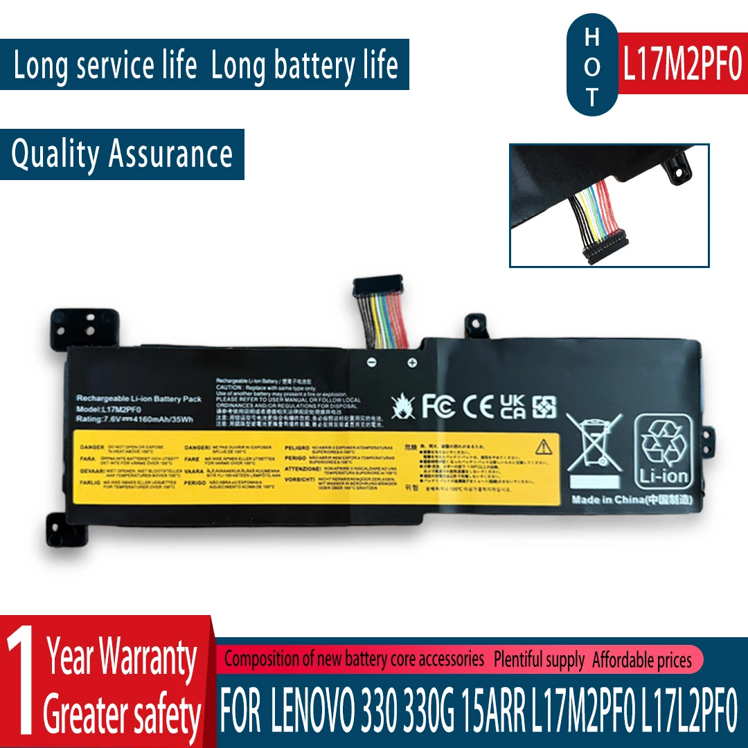 New for Lenovo 330 330G 15ARR L17M2PF0 L17L2PF0 L17D2PF1 laptop battery