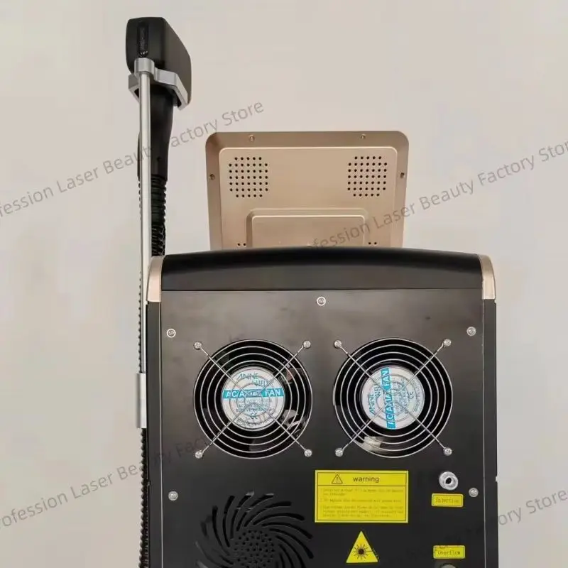 808nm Diode Laser Hair Removal Machine Soprano Titanium Tech 4000W Ice Cooling 4 Wavelengths 755/808/940/1064nm Permanent Painless Hair Reduction All Skin Tones Salon-Grade Beauty Equipment Safe Effective for All Body Areas Spa Use view 8