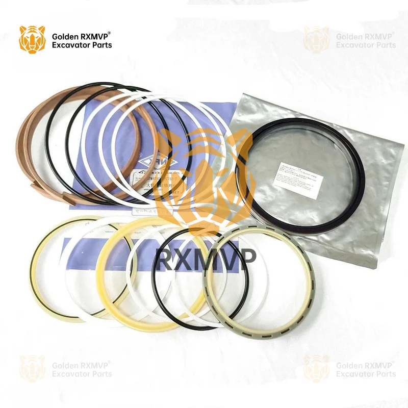 For XMVP Komatsu A Full Set Of Configuration Pc750-7 Big Arm Middle Bucket Excavator Large Hydraulic Cylinder Repair Seal Kit