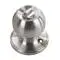 Stainless Rotation Round Door Knobs Handle Entrance Passage Lock with Keys Sets for Home Hotel Office Doors