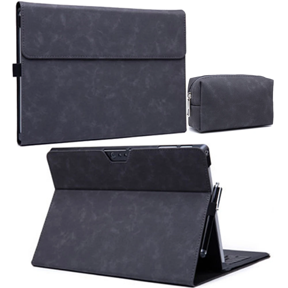 

Luxury PU Leather Folio Stand Case for Microsoft Surface pro 7 6 5 4 3 X 8 Tablet funda for Surface Go Go2 Women Men FLip Cover