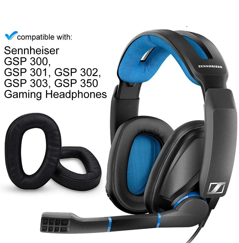 Сменные подушки, амбушюры для GSP 370, GSP 300, GSP 301, GSP 302, GSP 303, GSP 350, GSP, GSP, игровая гарнитура
