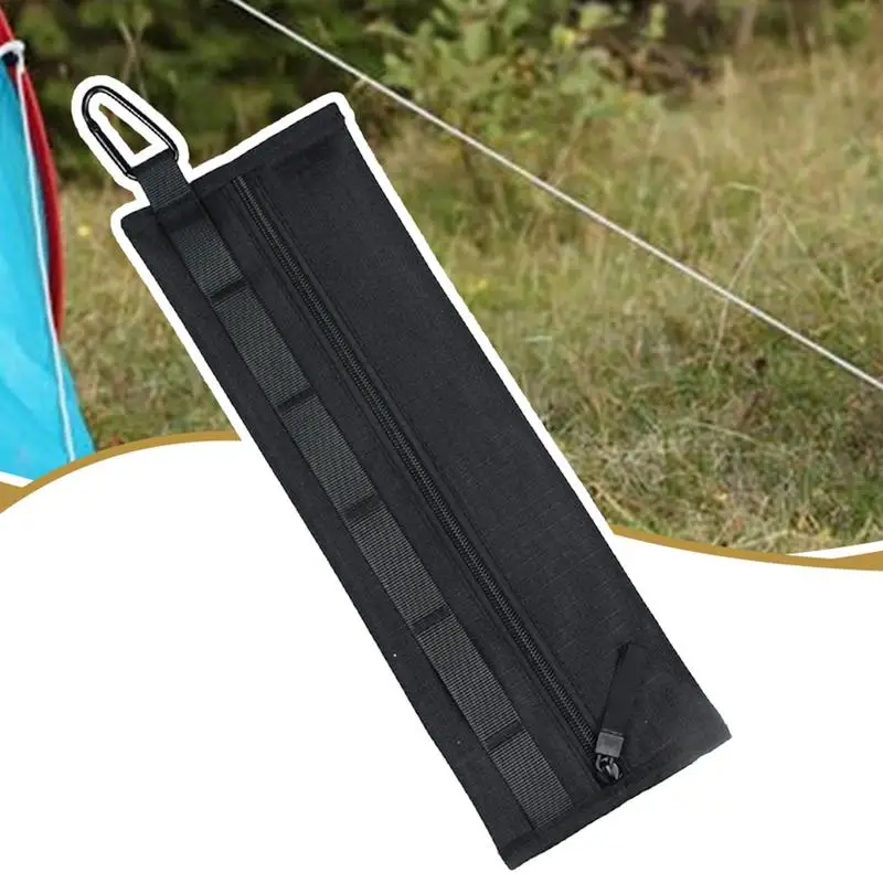 Camping Accessories Storage Bag Puncture Resistant Tent Peg Bags Waterproof Pocket Puncture Resistant Peg Bag Camping Stakes