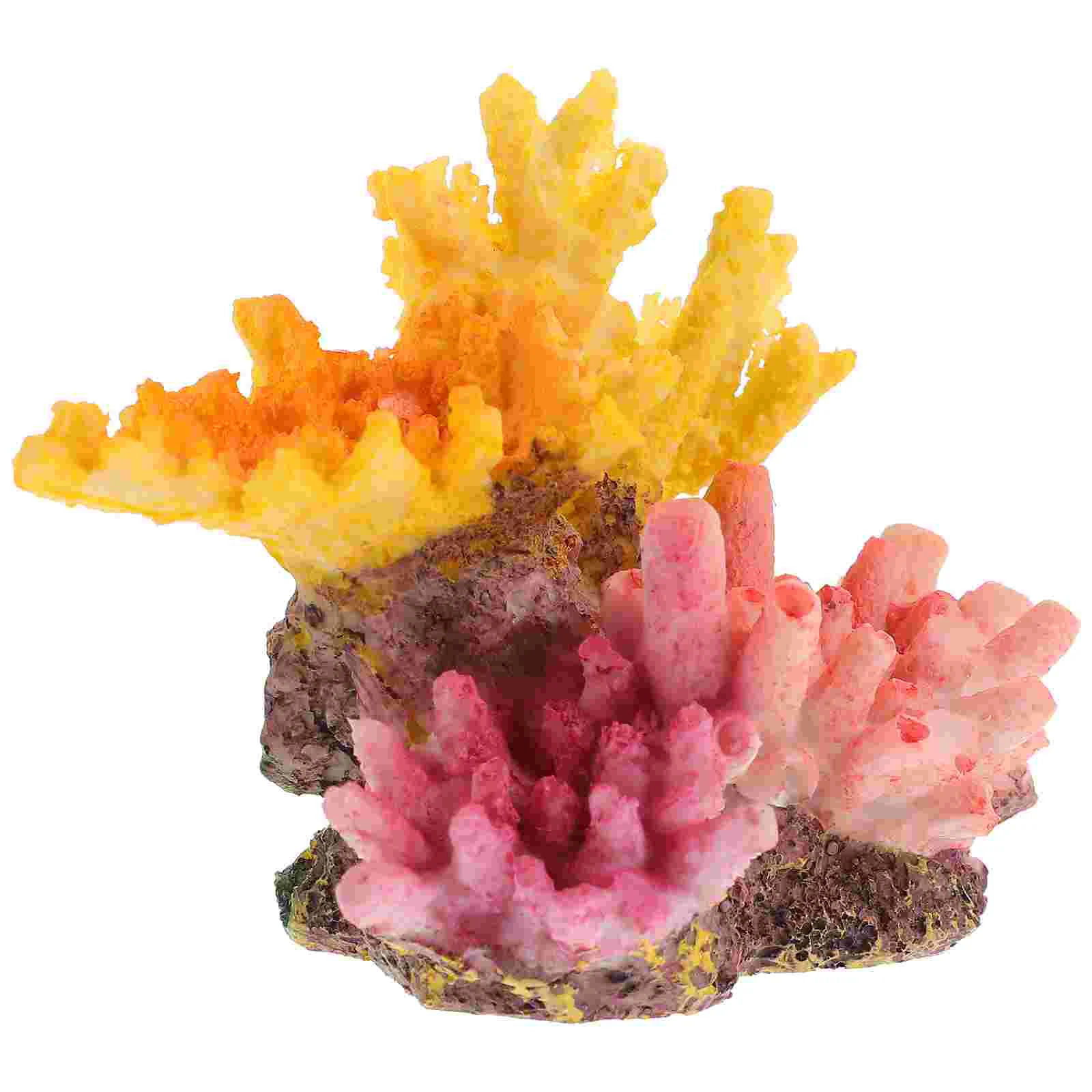 

Artificial Coral Reef Decor for Fish Tank Decorations Small Fake Ornaments Accessories Aquarium Aquatic Turtle