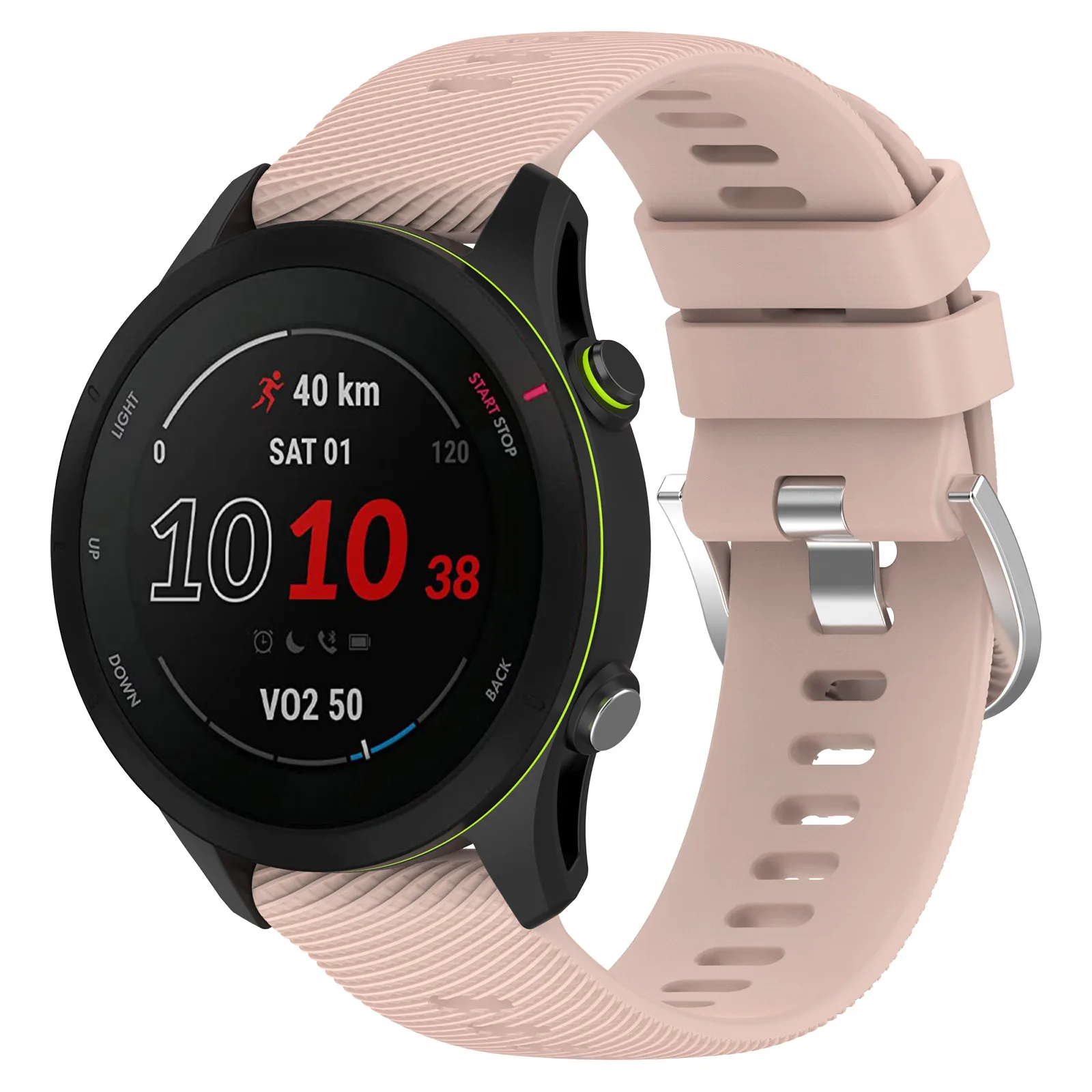 18mm Strap For Garmin Forerunner255S Official Silicone Band SmartWatch Fashion Sports Replacement Bracelet Wristband Accessories image 4