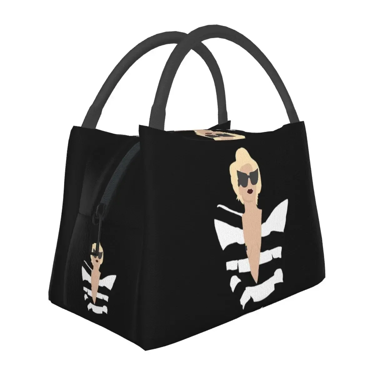 

Lady Gaga телефонные сумки для обеда изолированная коробка для бенто многоразовая сумка для обеда сумки для пикника термосумка-холодильник для женщин студенческий офис