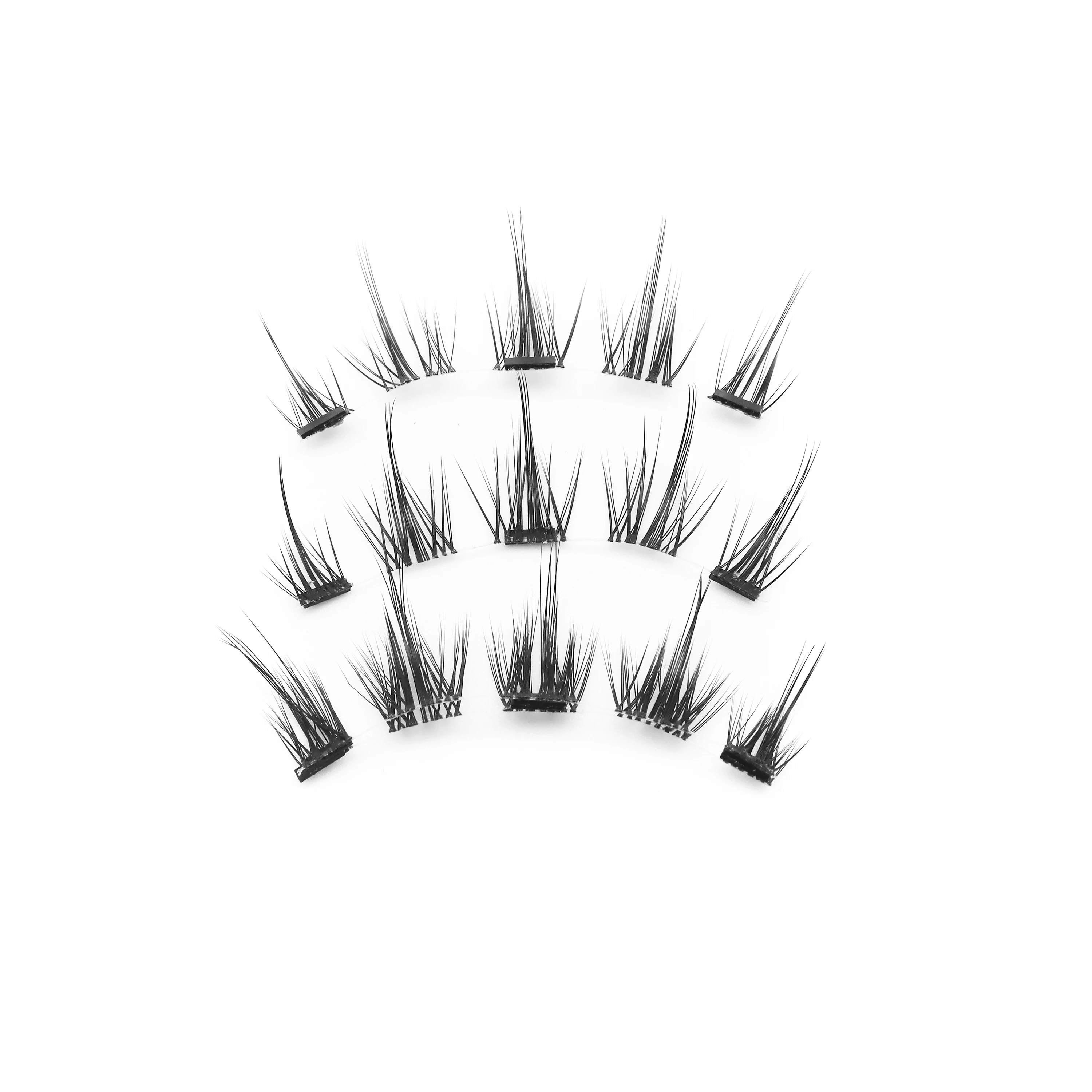 Künstliche Nerzwimpern 3D Magnetische Natürliche Falsche Wimpern Großhandels-Set Wiederverwendbare Magnetwimpern mit Pinzette – Detail 17