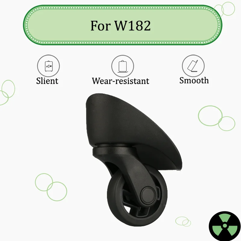 

For W128 Heavy-Duty Luggage Wheels 360° Swivel Casters Silent & Smooth Wear-Resistant & Slip-Proof Quiet & Durable