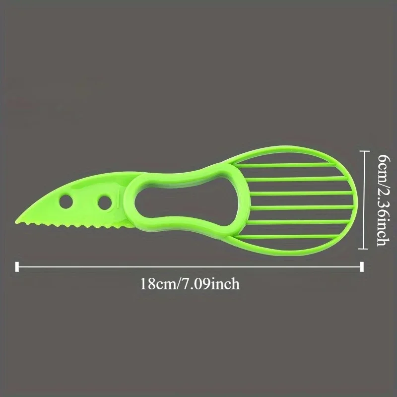1/2Pcs Avocado Slicer Cutter Multi-Function Kitchen Tool For Peeling Slicing Separating Fruit Pulp