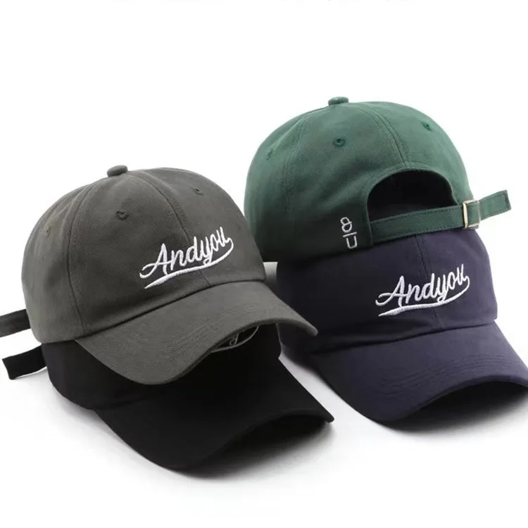 1 unisex all season wearing pure cotton letter andyou fashionable baseball cap