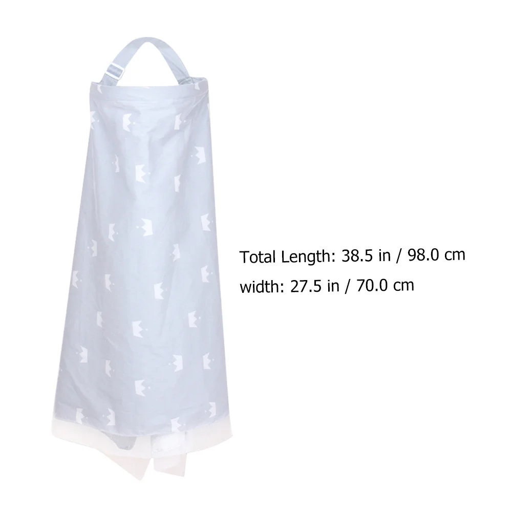 1Pcs Multifunction Cotton Nursing Cover Breastfeeding Cover Baby Stroller Blanket Lightweight Breathable Outdoor Use