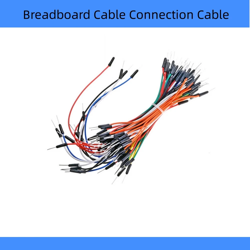 65 шт. на стяжку, кабель-адаптер для макетной платы, соединительный кабель, соединительный провод для макетной платы