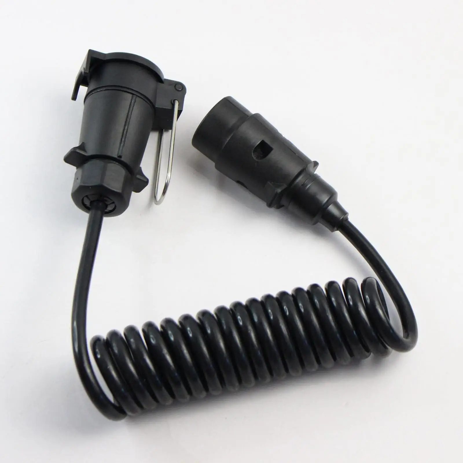 

7 Pin Trailer Extension Cable Plug Socket Wire Attachment Plug and Play Circuit