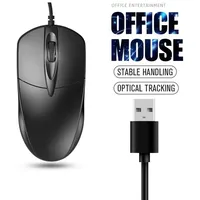 USB Optical Wired Mouse Laptop Home Office Mouse Anti Slip Roller 3D 1200DPI Game Mause Computer Accessories For PC Desktop
