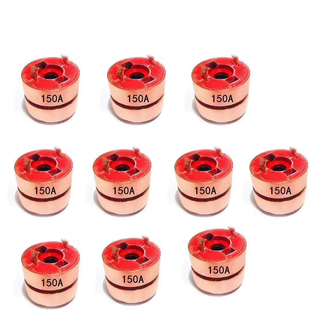 

10pcs 10*25*21 150 A Copper Head Copper Collector Ring for Toyota