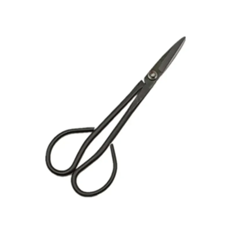 

Long Handle Black Scissors for Arranging Flowers, Trimming Plants, Branch Pruning - Beginner Bonsai Tool, Garden Tools