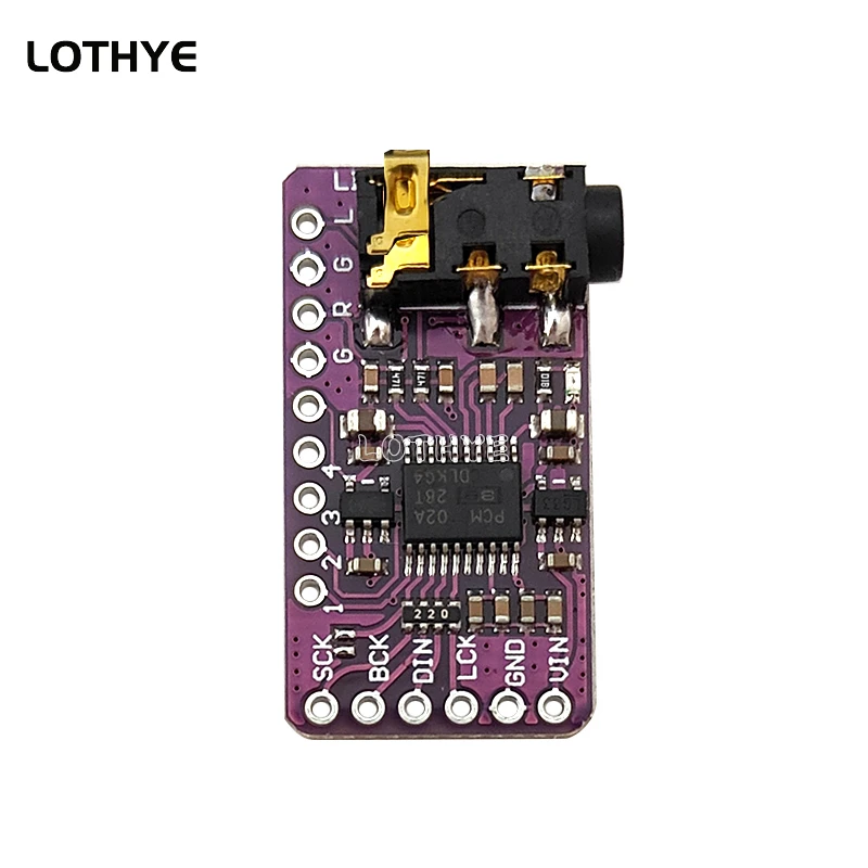 PCM5102 Digital Audio Stereo Digital-Analog-Konverter DAC Decodierung Bord I2S IIS Single-Chip Audio Modul Für Raspberry Pi