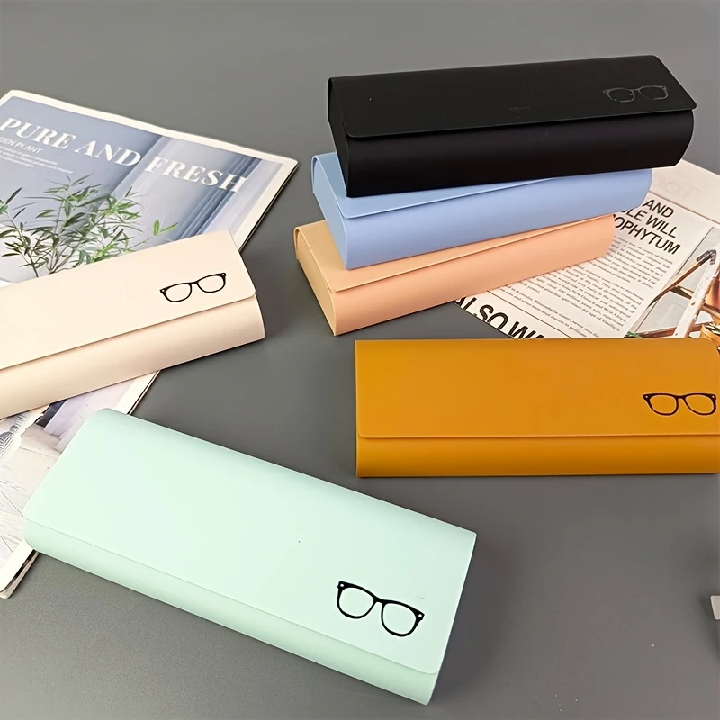 

Fashion Anti-Pressure Mirror Case Glasses Case New Fashion Fashion Myopia Sun Eye Box Men And Women