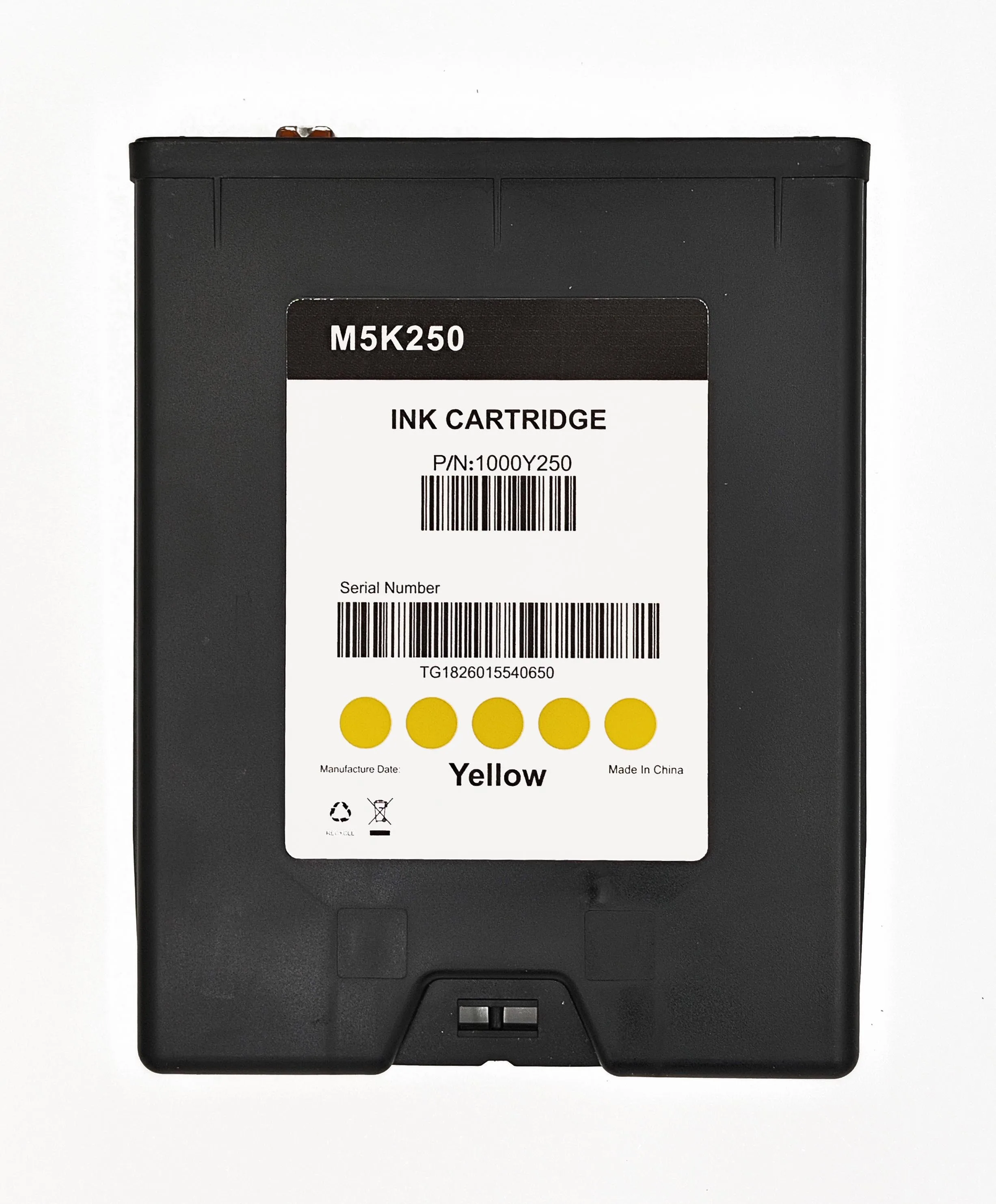 cartucho de tinta compativel com impressora ijetcolor memjet m5k250 bk1 bk2 c m y 870101005 01