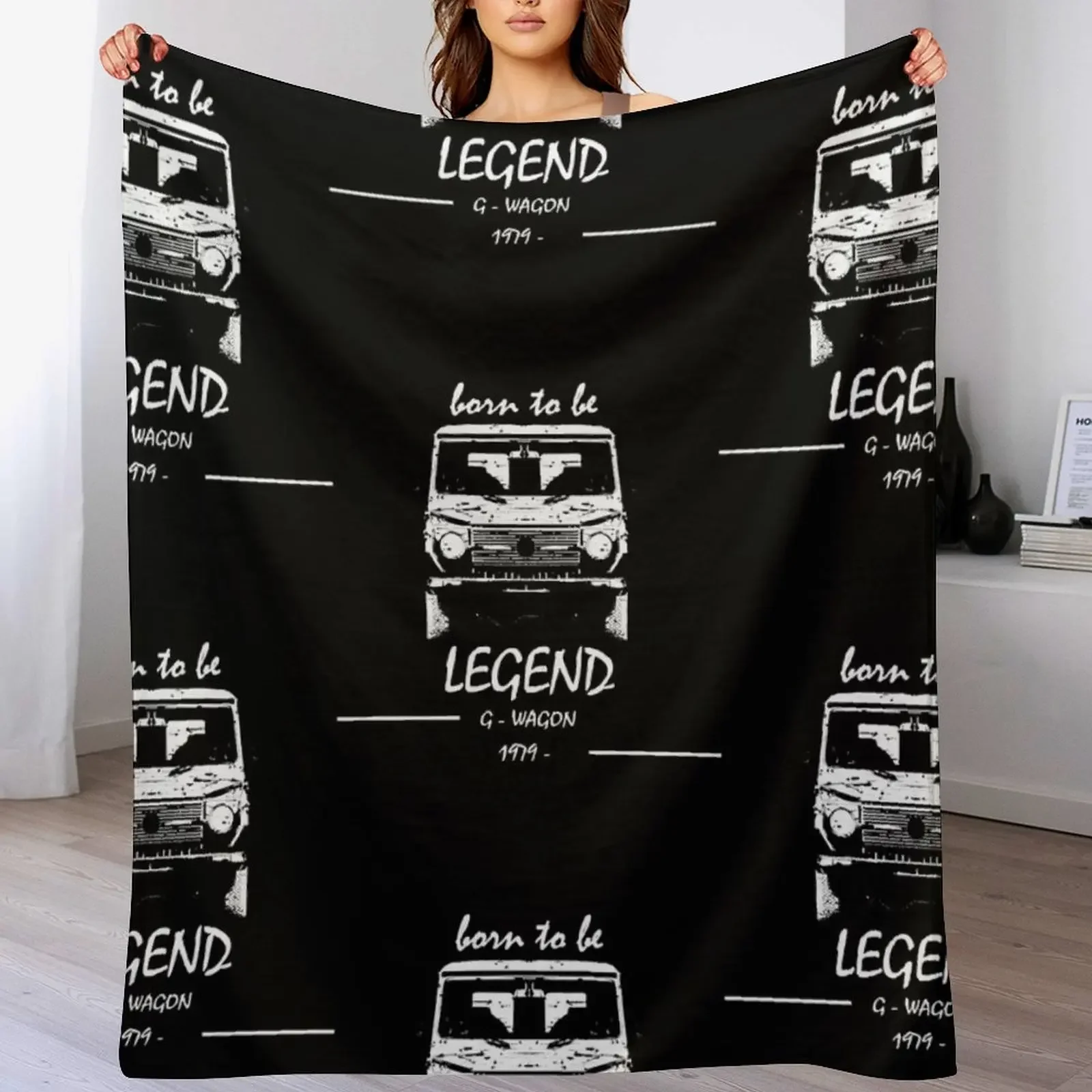 G wagon classic legend Throw Blanket Thermal Picnic Bed Luxury St Blankets