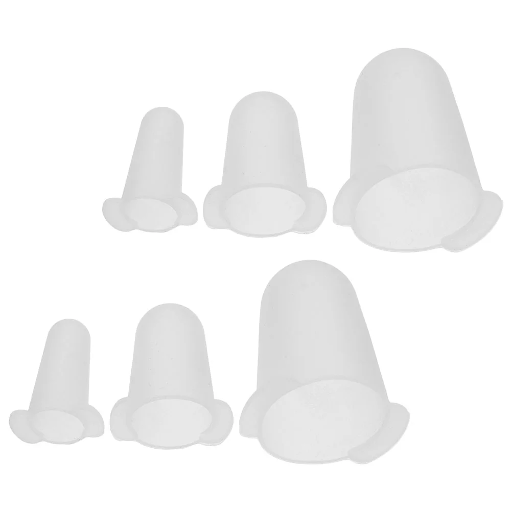 

Convenient Frosting Tips Protective Cap for Piping Pipe Cream Nozzle Covers Silica Gel