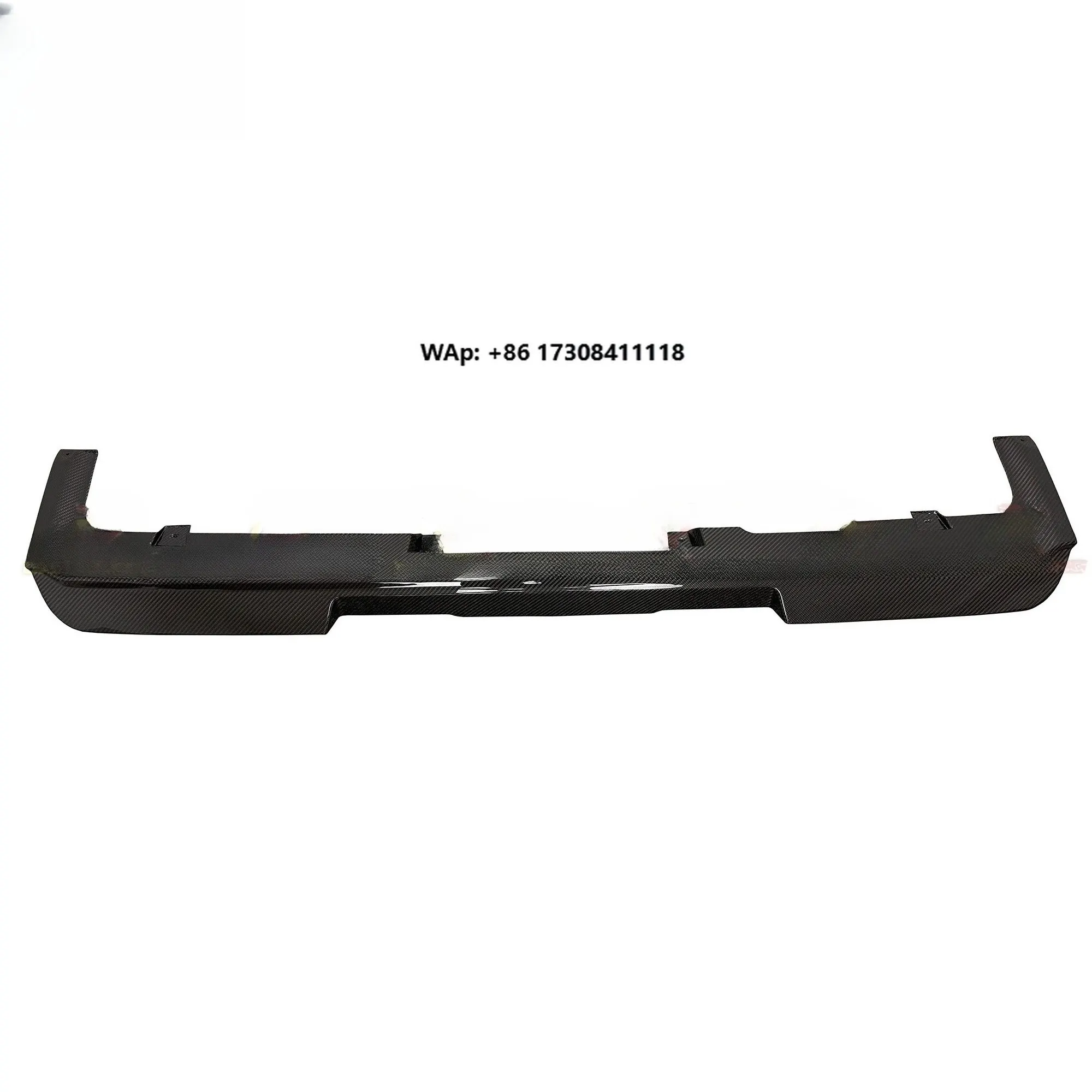 

Dry Carbon Fiber Rear Bumper Lip for G Wagon W465 G500 G63 2025 Carbon Bumper Diffuser Car Parts Auto Accessories