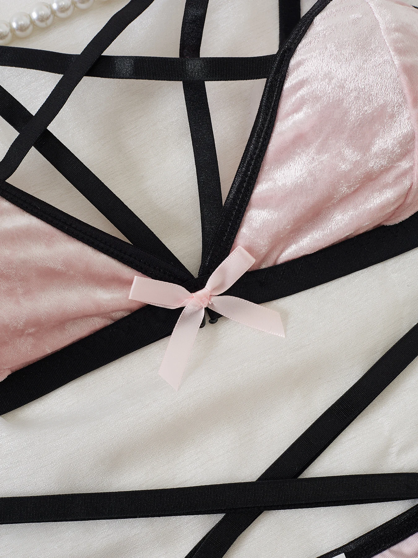 Сексуальный комплект с бюстгальтером из 2 предметов, женский купальник, розовое нижнее белье, стринги, летние каникулы, пляжная одежда с открытой спиной, Y2K, однотонный купальник Biquinis, костюм