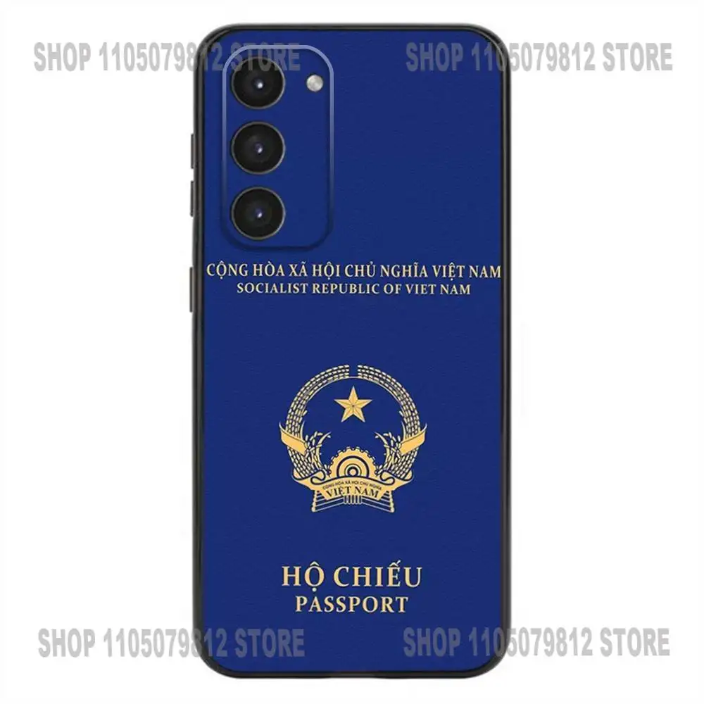 Capa de telefone vietnã para samsung galaxy a32,21s,22,31,52,53,72,73,note20,8,9,10 capa preta de silicone macio