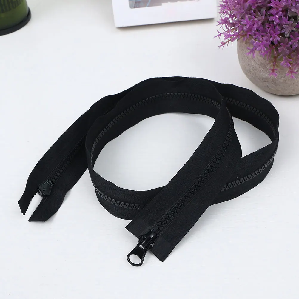 

1pcs 70cm Down Zippers Black Sewing Zippers For Down Double Open Sewing Tools Lightweight Material Ideal Clothes Bags DIY Crafts