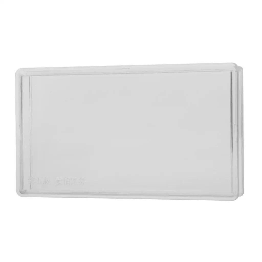 Multipurpose Plastic Collection Box Large Jewelry Organizer Clear Storage Container for Medal Display