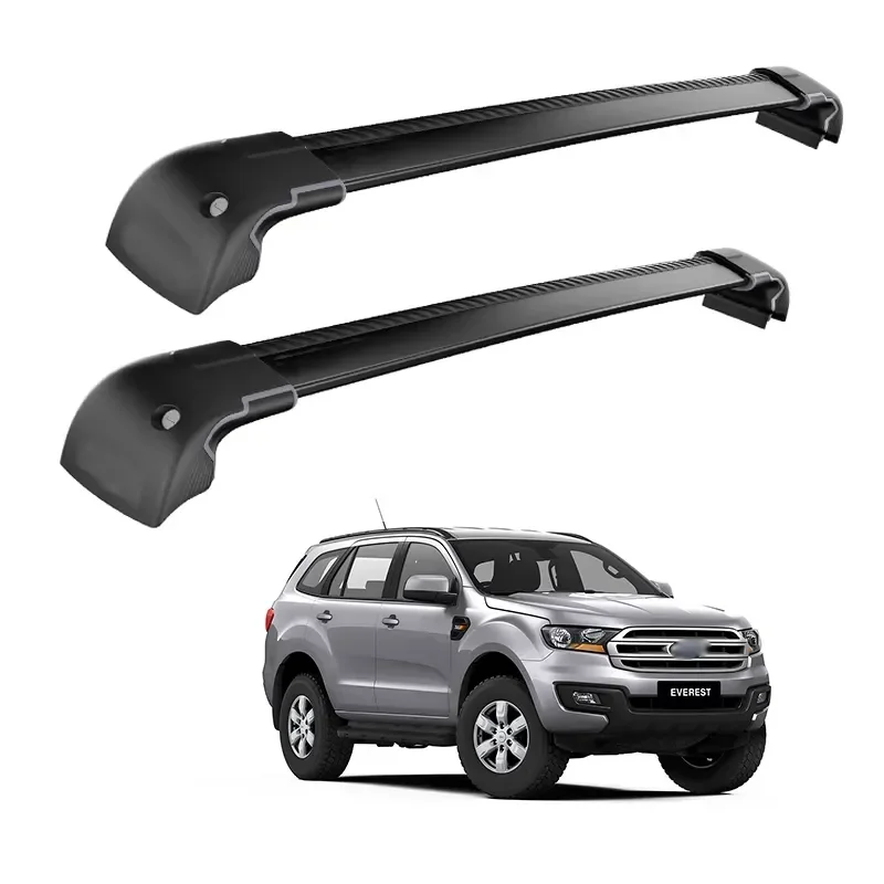 4x4 Off-Road Aluminum Alloy Roof Rack Cross Bars, Universal Car Hard Top Roof Mount, Durable Carriers for Outdoor Gear