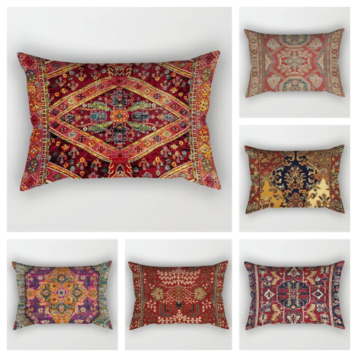 

Moroccan Ethnic Pillowcase Decoration Home Decor Decorative Cushion Cover for Living Room Elegant Sofa 30*50 Boho Pillowcase