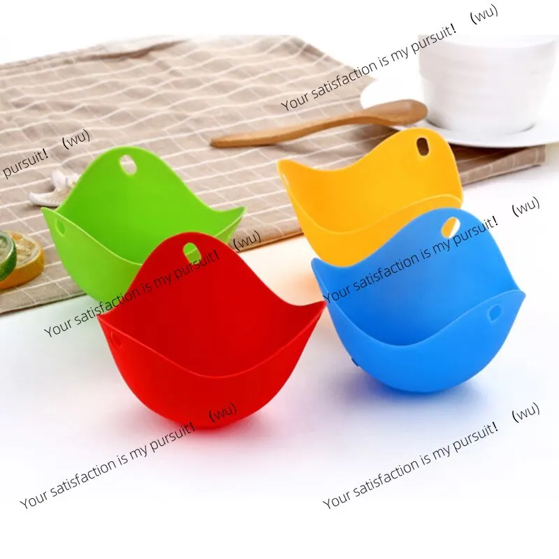 Egg Cooker Mold Silicone Baking Tools Ice Cream Jelly Pudding Soap Cake Household Breakfast High Temperature Resistant
