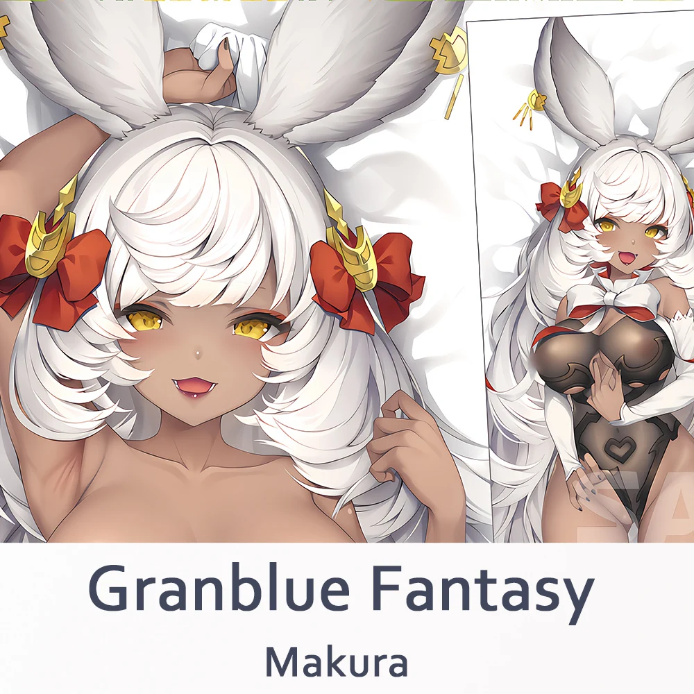 DAKIMAKURA-Juste de coussin pour tout le corps, taie d'oreiller Otaku, Granblue Sy Makura, jeu, décoration de lit, cadeau