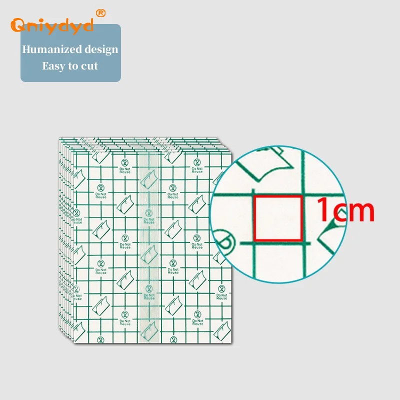 50 قطعة مقاوم للماء لاصق شفاف تضميد الجروح المثبت الجص تمتد تثبيت الشريط #3