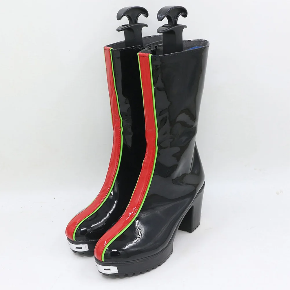 2025 Cartoon Demon Hunter of KPop Cosplay Rumi Short Boots Halloween Costumes Outfit Accessory Uniform Carnival RolePlay Props