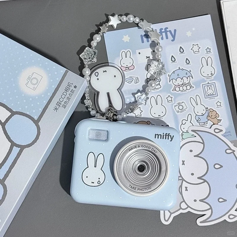 In Stock Genuine Miffy Ccd Digital Camera Dreamy Island Blue Color Limited Edition Gift Box Collectibles Birthday Gift Ornament