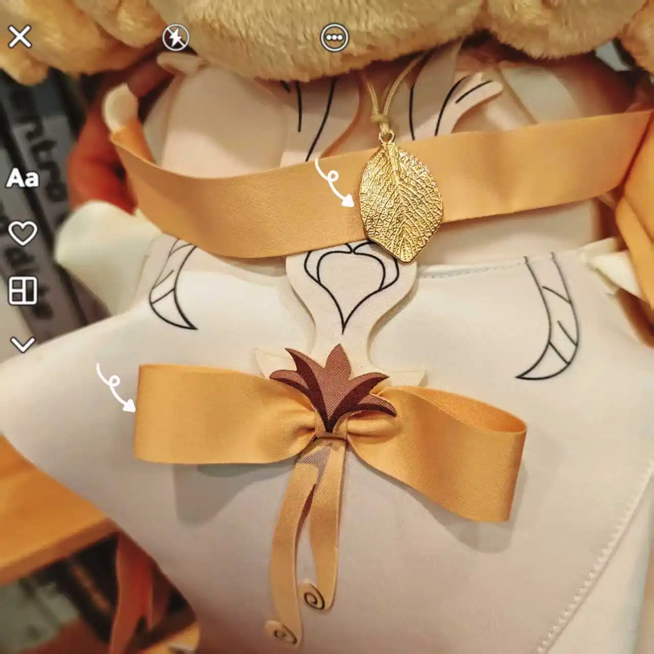 40 cm Honkai: Star Rail Aglaea Gevulde Knuffels Pluche Katoenen Poppenkleertjes Zacht Kussen Anime Figuur Spel Speelgoed Voor Kinderen ornamenten