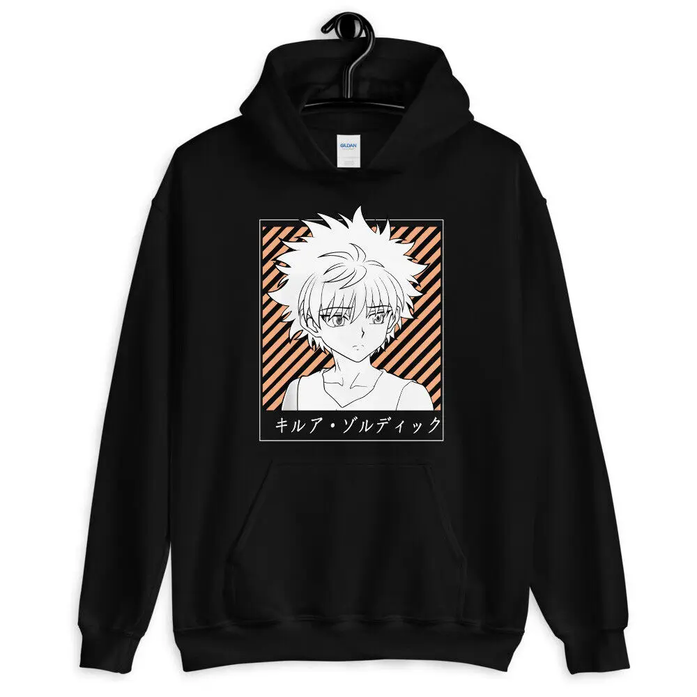 Hunter X Hunter Gon and Killua Zoldyck Unisex Hoodie Black s-4XL Handmade