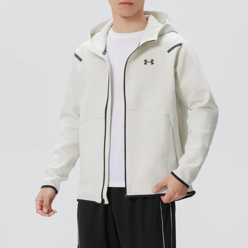 

Under Armour Men's Sportswear Fitness Training Fleece Warm Knitted Hooded Jacket 1379806-110